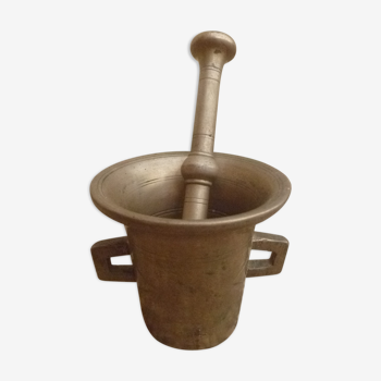 Vintage mortar and pestle