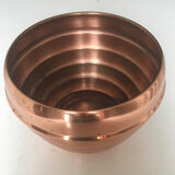 Cache pot vintage en cuivre