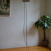 White halogen floor lamp, DLG 626 design, Joe Colombo, circa 1970