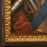 Portrait d’un homme en armure du 18ème siècle