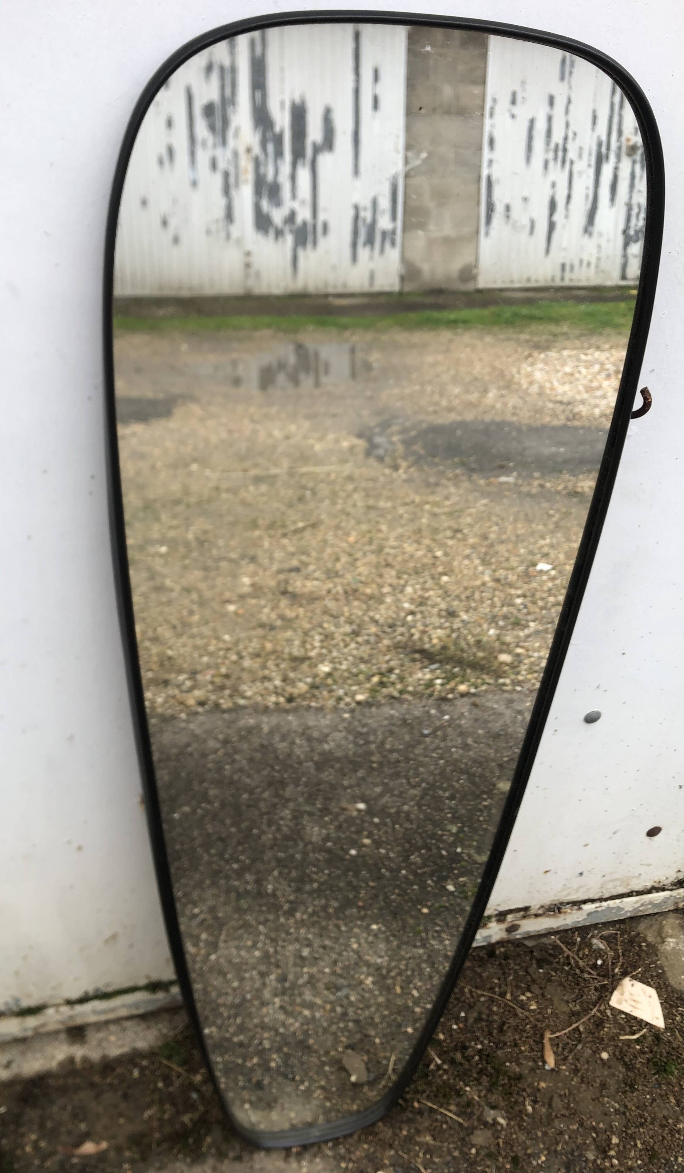 Vintage 60s rearview mirror