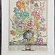 Lot of 19th century Floral Engravings - Vintage Art Print Flowers - 12 months - Robert Furber