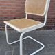 Cesca dining room chair designed by Marcel Breuer