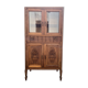 Old small glass display cabinet from the early 20th century.