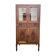 Old small glass display cabinet from the early 20th century.