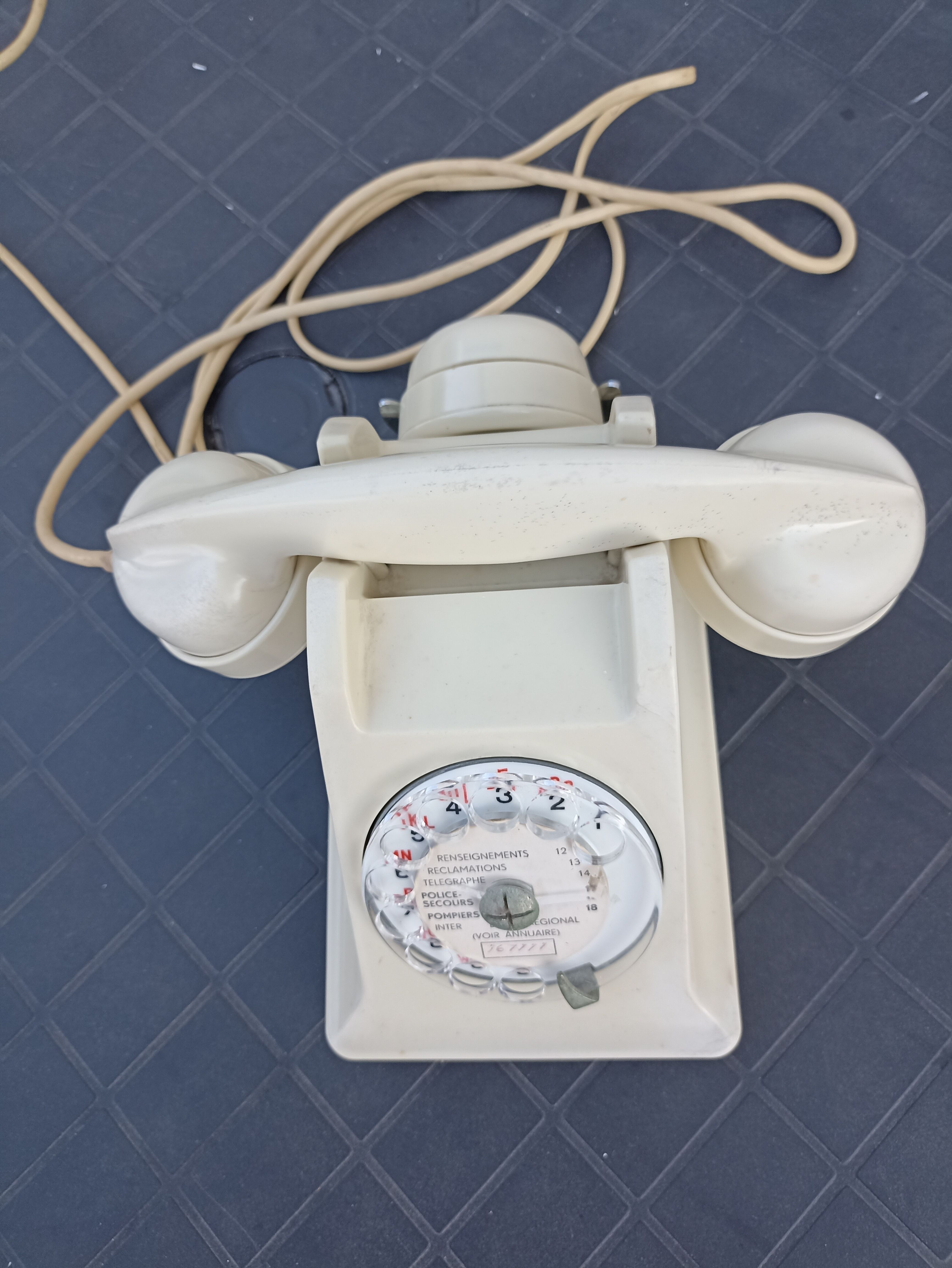 Vintage Bakelite phone