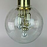 60s 70s lamp light ceiling lamp ball lamp Doria glass space age design