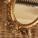 Mirror gilded wood worked vintage