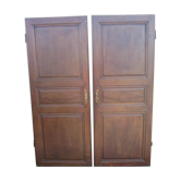Paire de porte ancienne en chêne