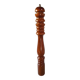 Large vintage turned wooden pepper shaker