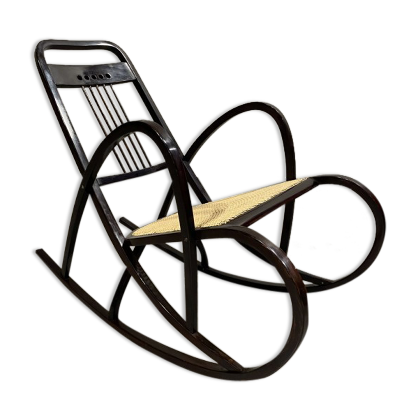 Rocking chair no.511 by Marcel Kammerer for Thonet