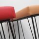 Ensemble de 4 tabourets de barre Wire années 1960