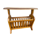 Porte revue bois design années 70