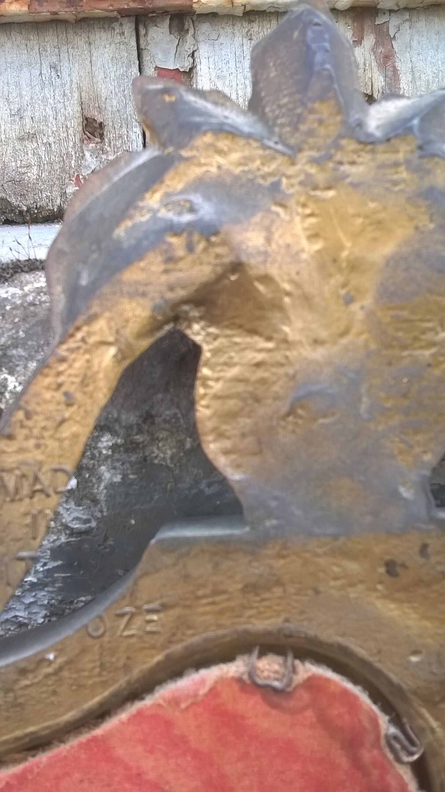 Baroque mirror resin year 70