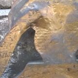 Baroque mirror resin year 70