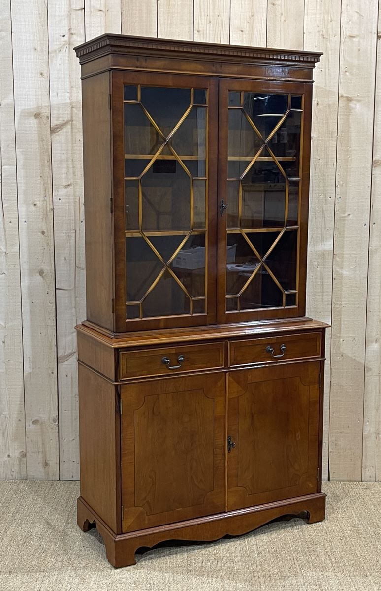 Buffet 2 English body glazed in yew - 1950s