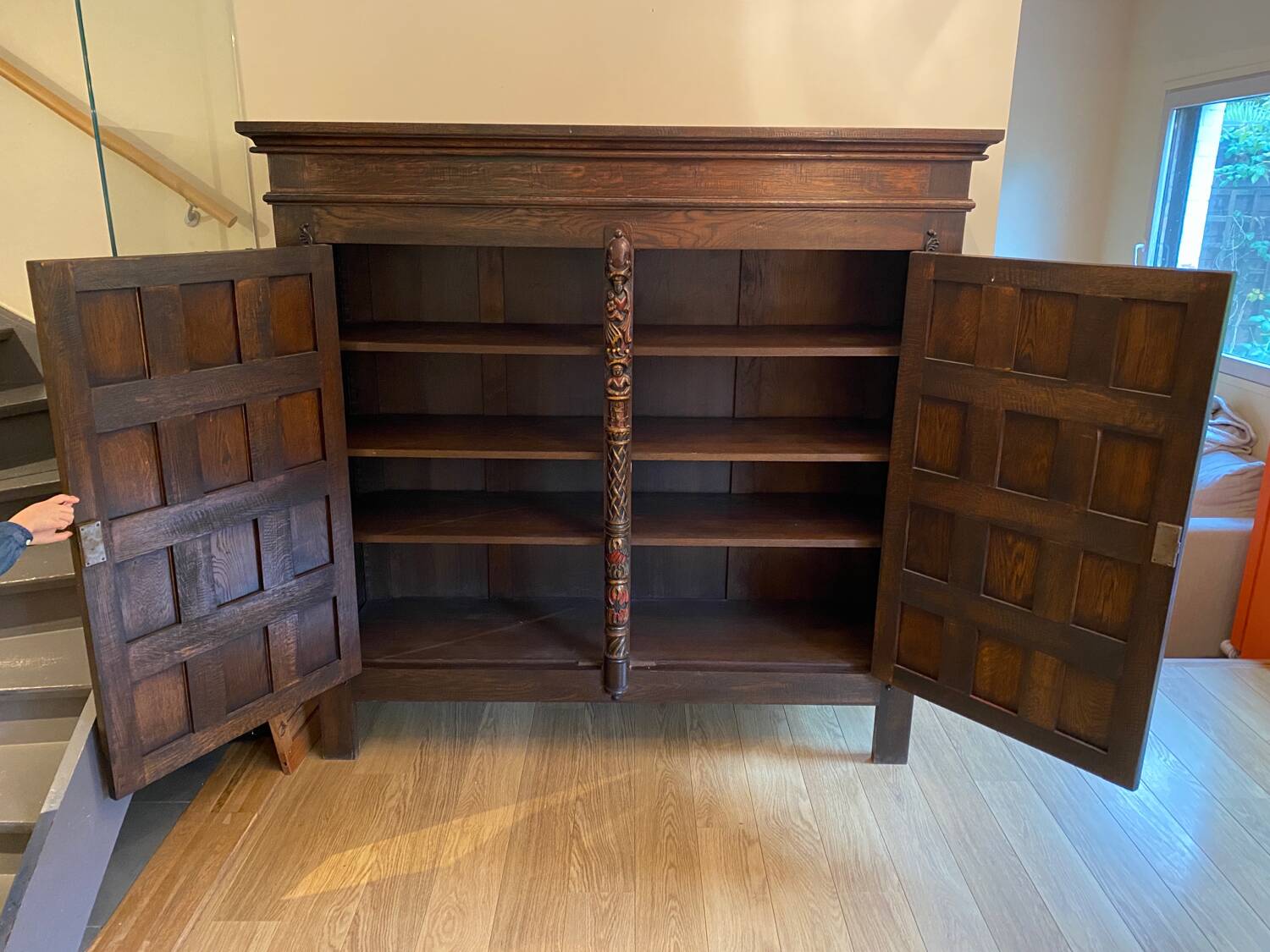 High medieval style sideboard