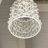 Glass pendant lamp 60s