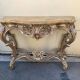 Louis XV style patinated wooden console