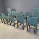 Arcadia dining chairs by Paolo Piva for B&B Italia set of 10