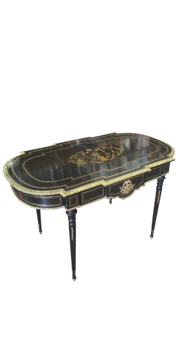 Table de milieu Boulle Napoléon III
