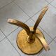 Venetian gilded wood side table harness