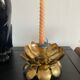 Feldman Lighting Brass Lotus Candle Holder