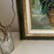 Oil on canvas "Sunflowers" – Madeleine Bootz – 55 × 44 cm – Framed