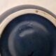 Small Blue Ceramic Flower Vase Signed Gérald POTT