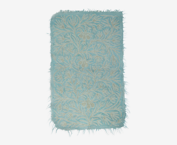 Tapis namda turquoise 152 x 91 cm