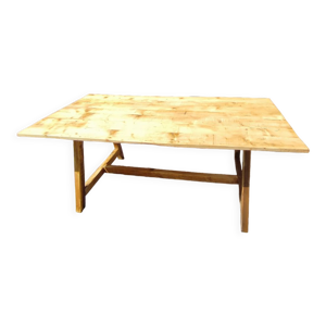 Table en pin massif 10 - personnes