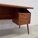 Vintage Danish design desk designed by Gunnar Nielsen Tibergaard.