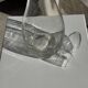 Glass carafe with stopper D11 H35.5