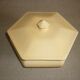 Yellow What's earthenware candy box