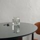 Solifleur Vase in Vintage Design Brutalist Glass 1970s