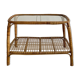 Table basse bambou et verre