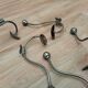 Series of 6 hooks