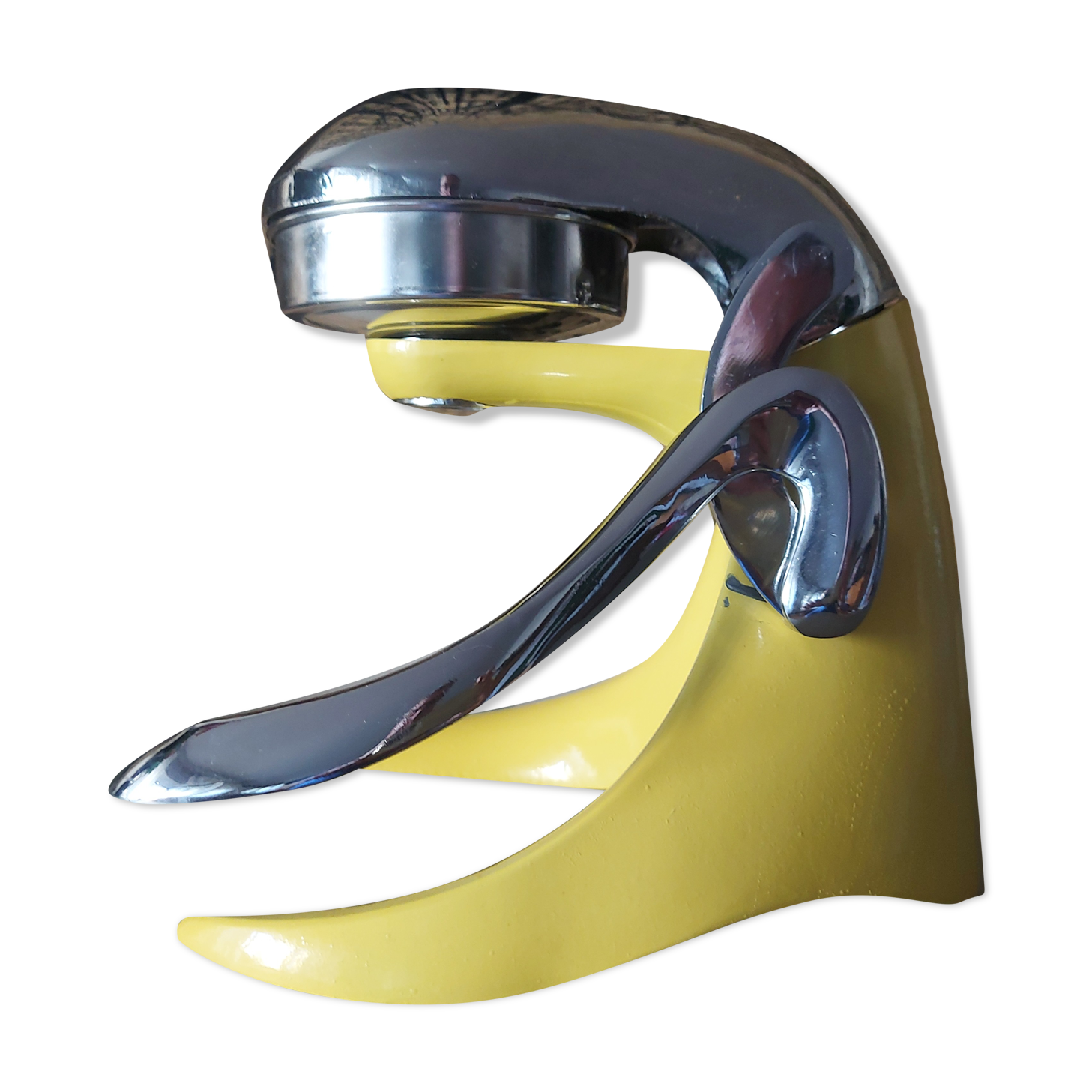 Vintage metal citrus press
