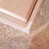 Travertine coffee table