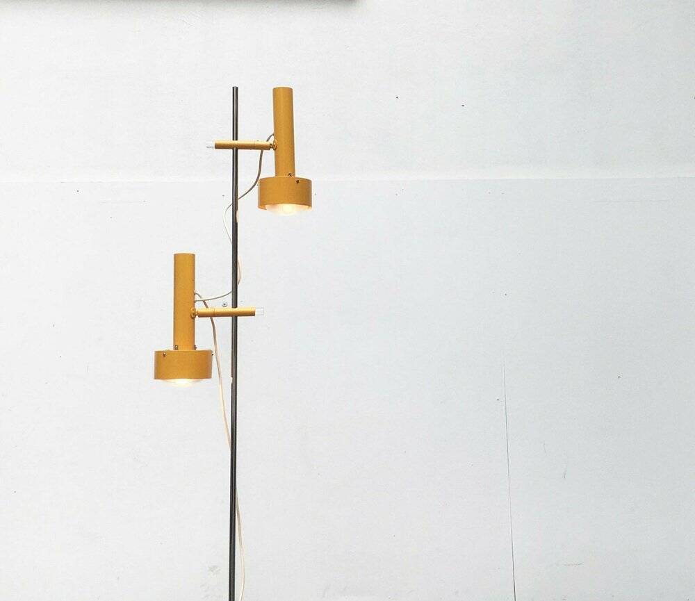 Mid-century floor lamp by Edi Franz for Swisslamps International, 1960s.