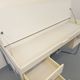 Vintage Bauhaus style desk in melamine and chrome metal from the 1970s.