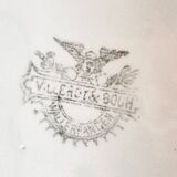 Pichet ancien en faïence fine Villeroy et Boch XIX ème siècle
