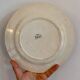 Set of 6 mismatched old iron earth flat plates