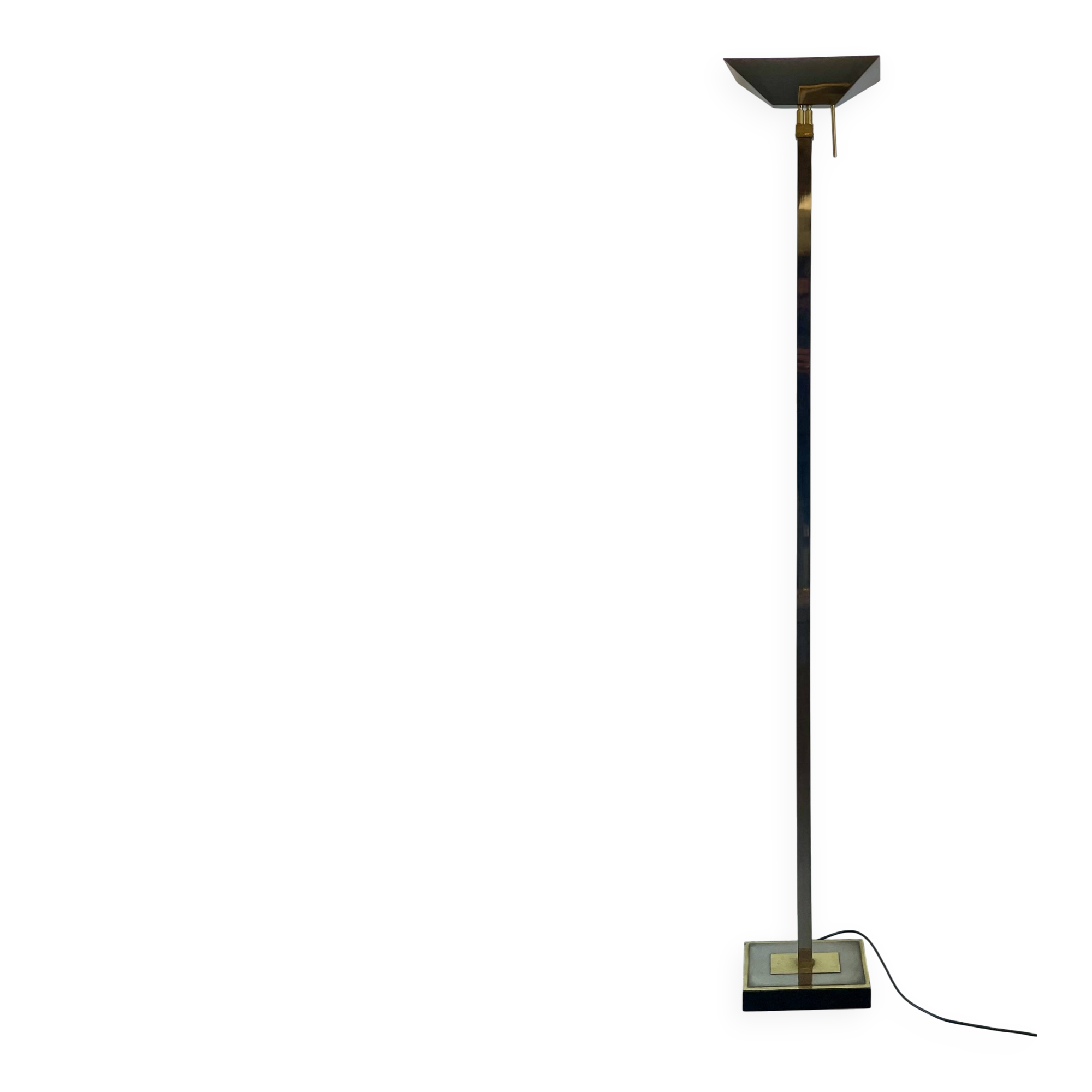 Hollywood Regency Floor Lamp by Deknudt Belgium, 1980s
