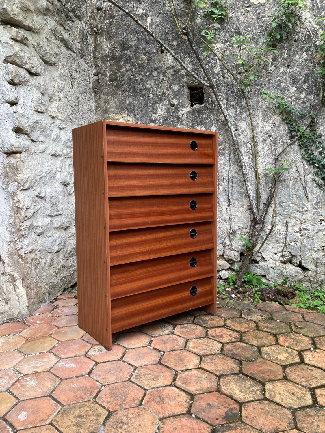Vintage shoe cabinet