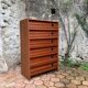 Vintage shoe cabinet