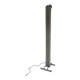 "Zagar" Halogen Floor Lamp, First Model in Metal by Silvio Carpani for Stilnovo, Italy 1978