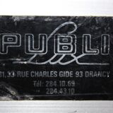 Illuminated Coca Cola bar sign