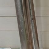 Formica blue & chrome stool 1960