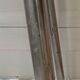 Tabouret formica bleu & chrome 1960